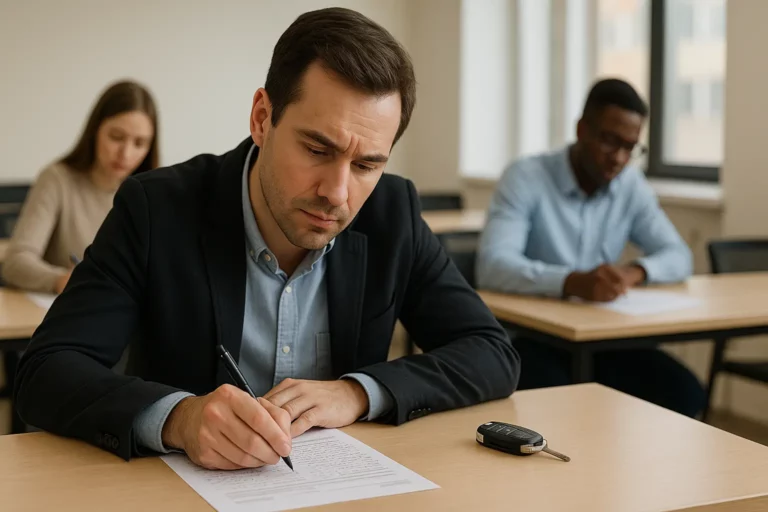 Comment se déroule l'examen VTC théorique